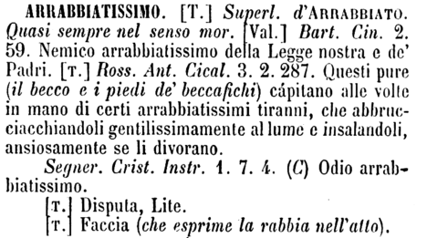 arrabbiatissimo