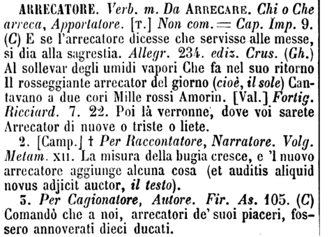 arrecatore