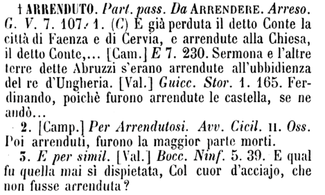 arrenduto