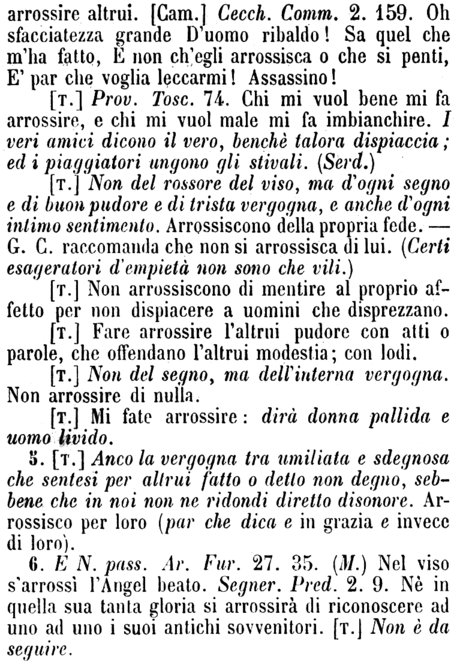 arrossire