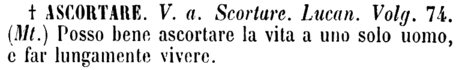 ascortare