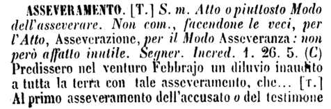 asseveramento