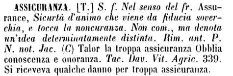 assicuranza
