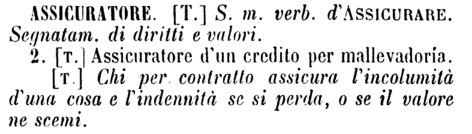 assicuratore