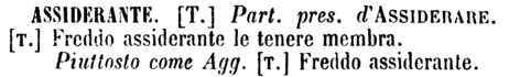 assiderante