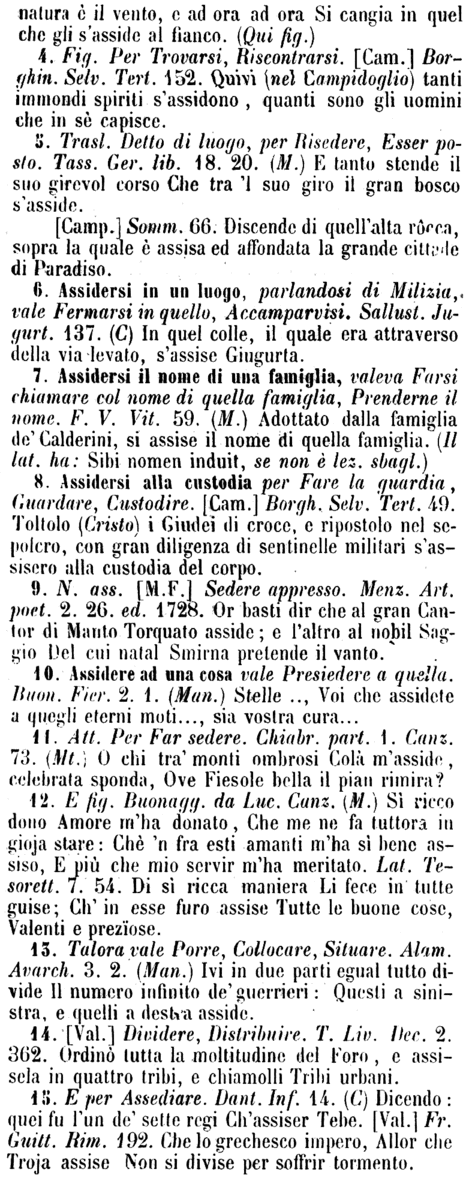 assidere