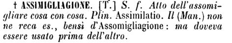 assimigliagione