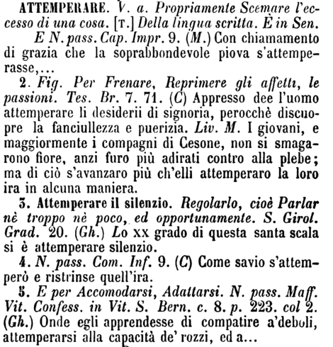 attemperare