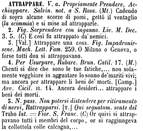 attrappare