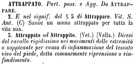 attrappato