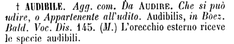audibile