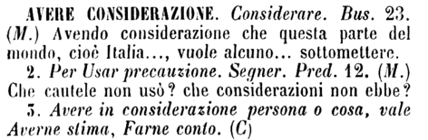 avere-considerazione