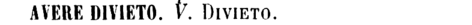 avere-divieto
