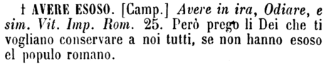 avere-esoso