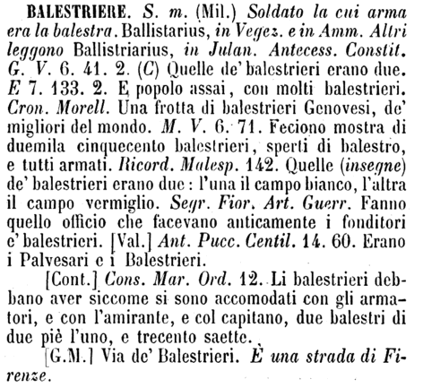 balestriere