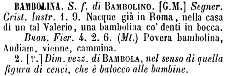 bambolina