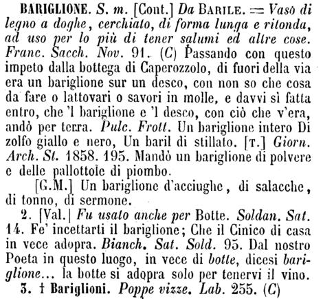 bariglione