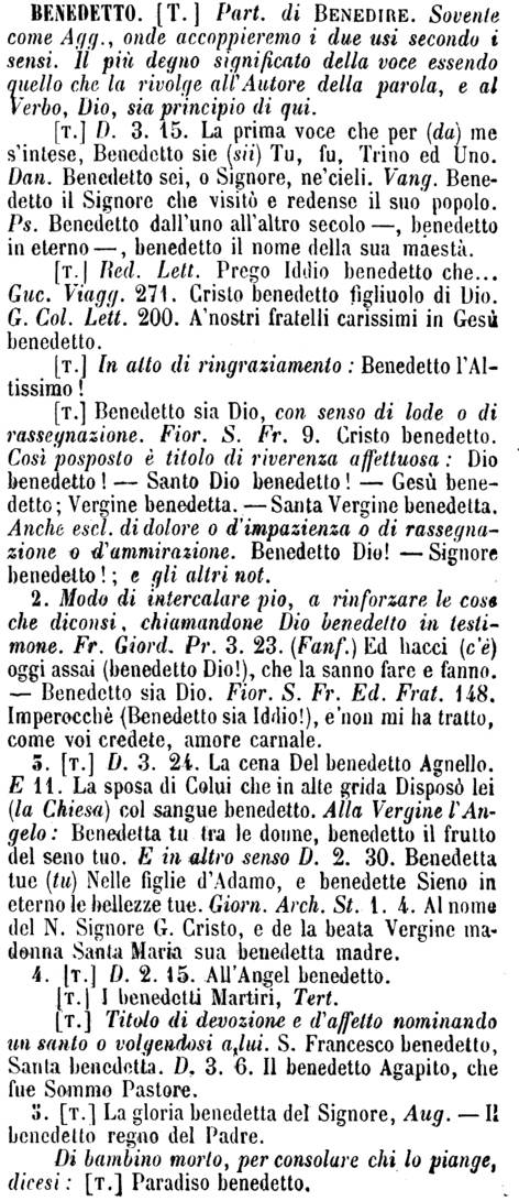 benedetto