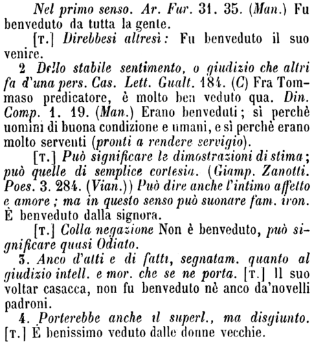 benveduto