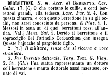 berrettone