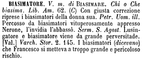 biasimatore