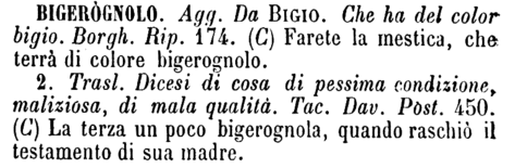 bigerognolo