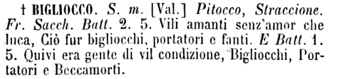 bigliocco