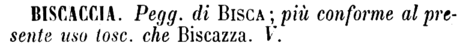 biscaccia