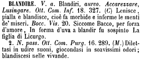 blandire