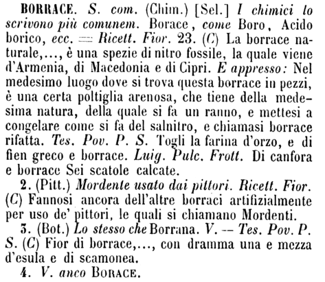 borrace