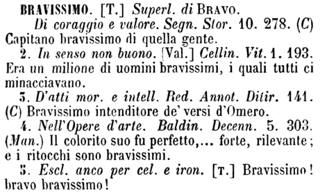 bravissimo