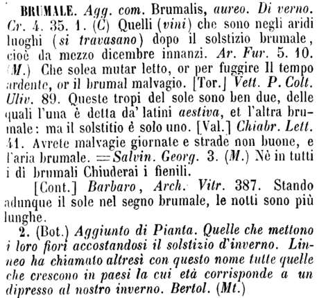 brumale