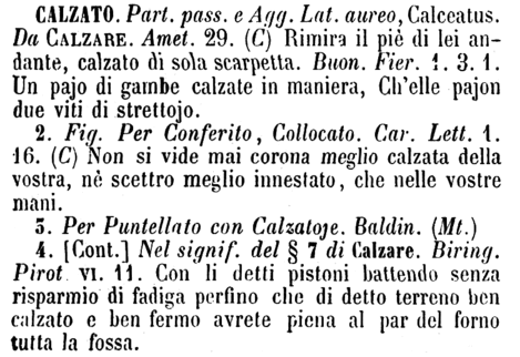 calzato