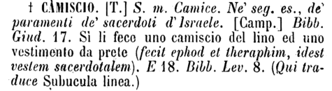 camiscio
