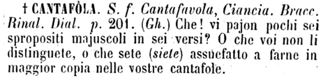 cantafola