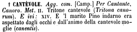 cantevole