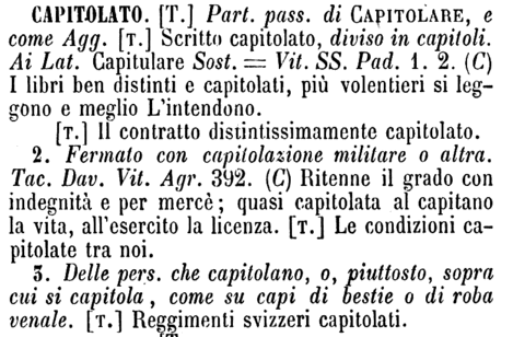 capitolato