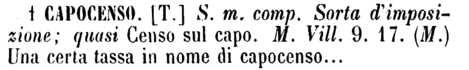 capocenso