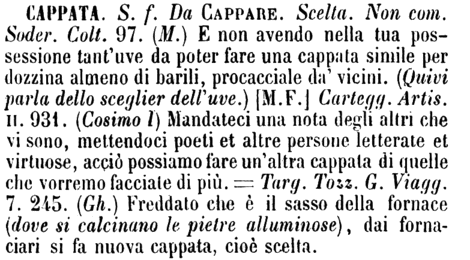 cappata