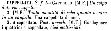 cappellata