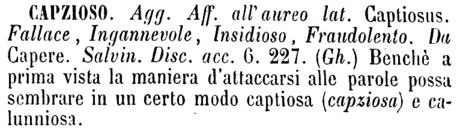 capzioso