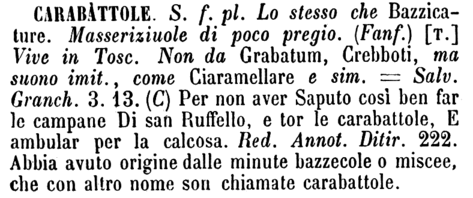 carabattole
