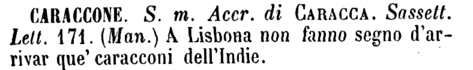 caraccone