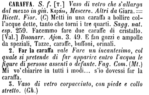 caraffa