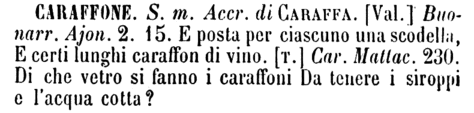 caraffone