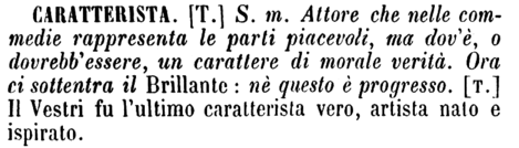 caratterista