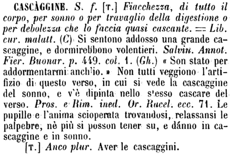 cascaggine