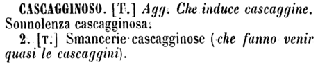 cascagginoso