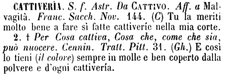 cattiveria