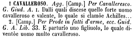 cavalleroso